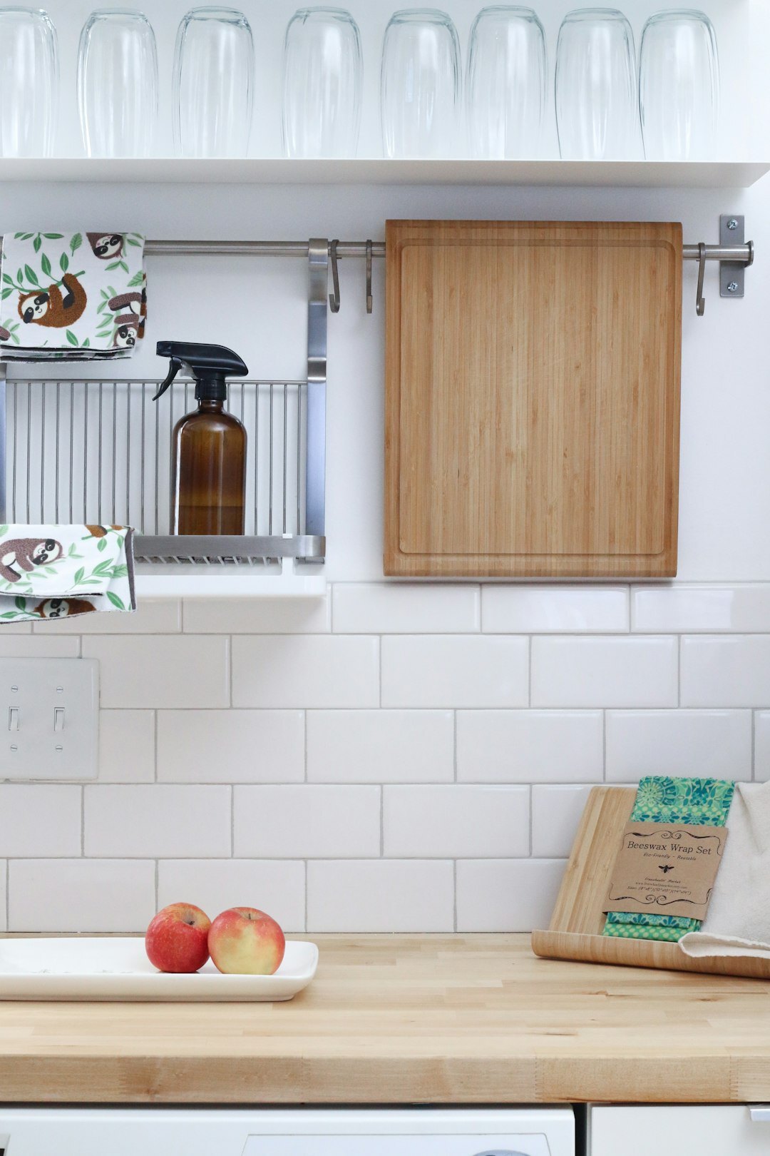 clean kitchen counter
